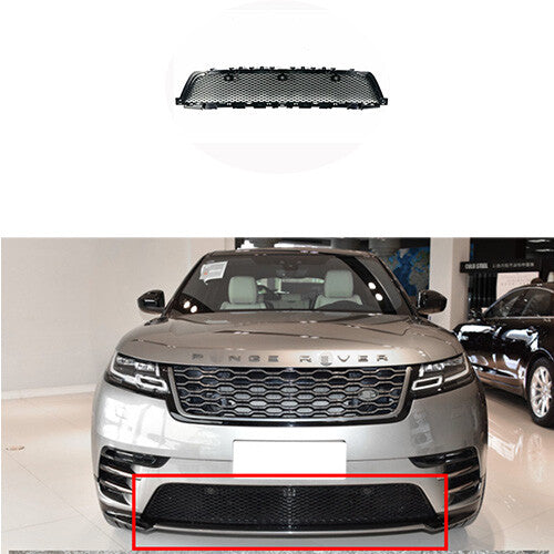 for Range Rover Velar 2018-2023 Gloss Black Front Bumper Grille Grill Lower Mesh