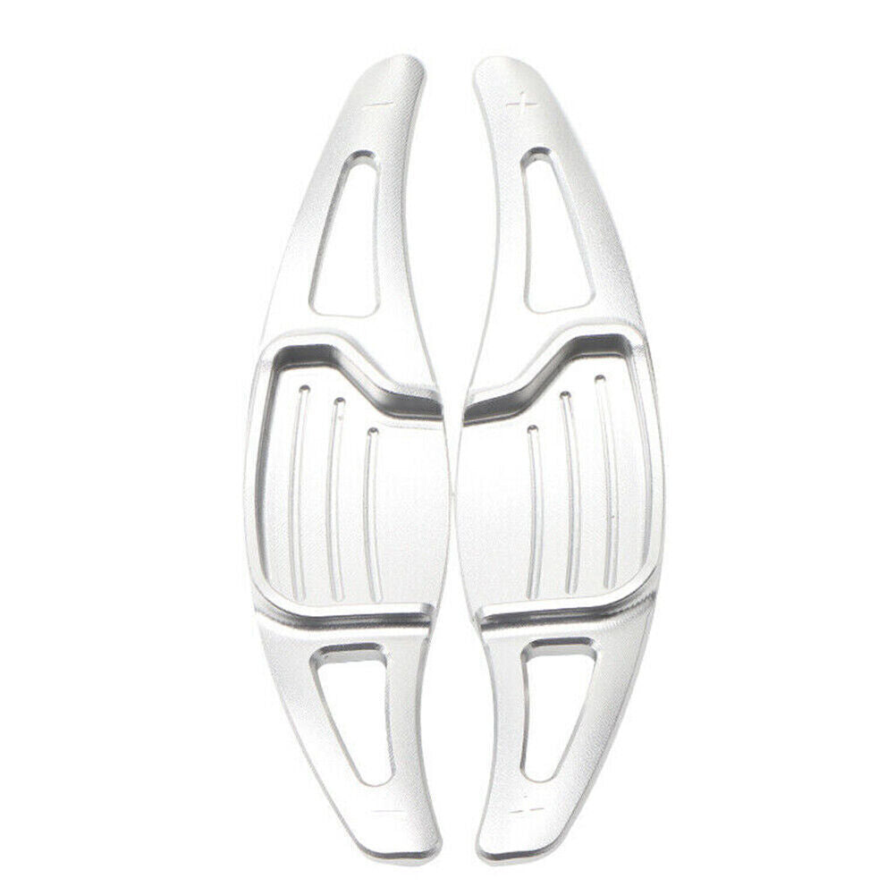 Steering Wheel Shift Paddle Shifter Extension Silver for Ford Mondeo Taurus Edge