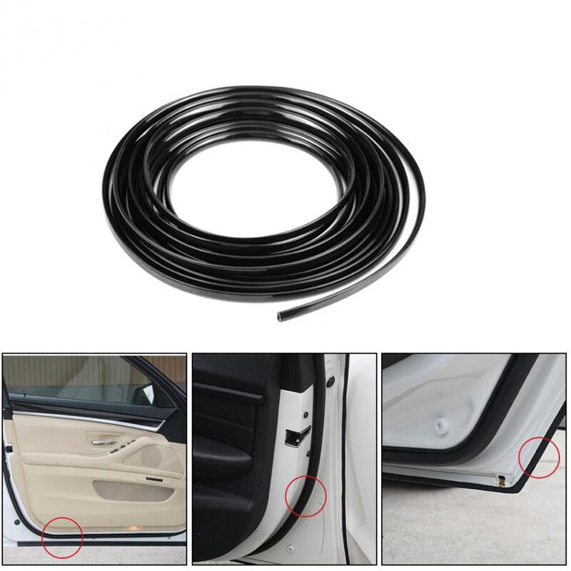 20FT Practical Car Door Guard Molding Trims Rubber Seal Strip Scratch Protector v