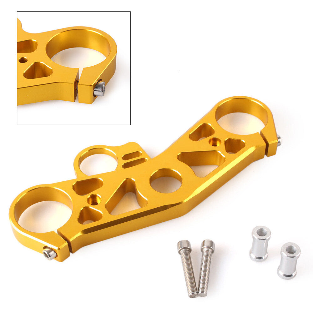 Front Upper Top Triple Tree Clamp for Yamaha YZF R6 2008-2016 2015 Gold