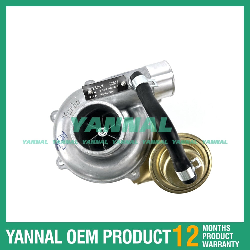 135756252 Engine turbocharger suitable for Perkins 404C-22T engine