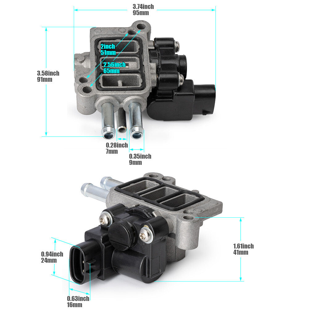 Idle air control valve 36460-paa-l21 for 1998-2002 for Honda Accord 2.3L EX LX SE n
