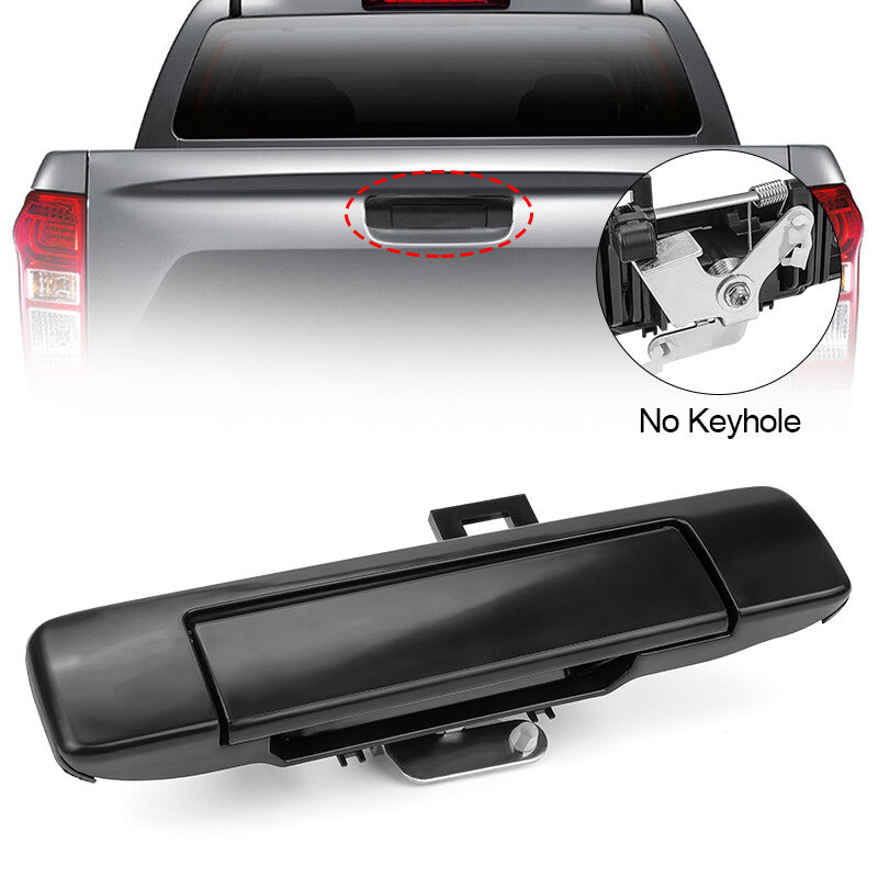 Black Tailgate Handle No Keyhole for 2012-2016 for Holden Colorado RG/ for Isuzu DMAX US