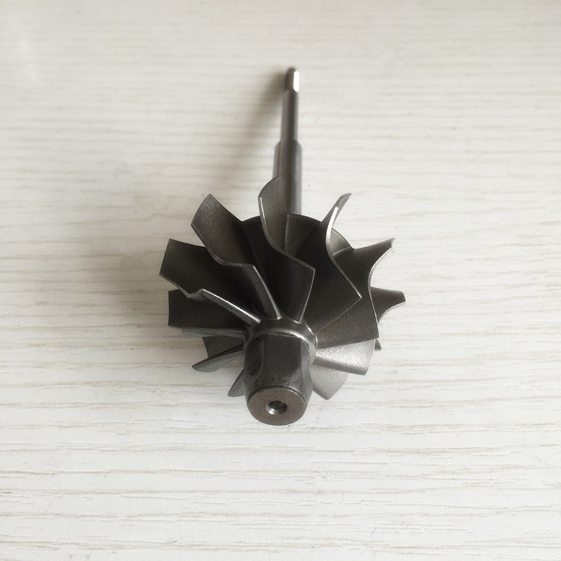 K03 5303-120-5015 53031205015 33.5/45mm 11-blade turbine shaft and wheel