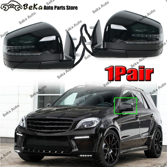 LHRH Side Door Wing Mirror Blind Spot for Mercedes-Benz W164 ML GL 2005 2006-11