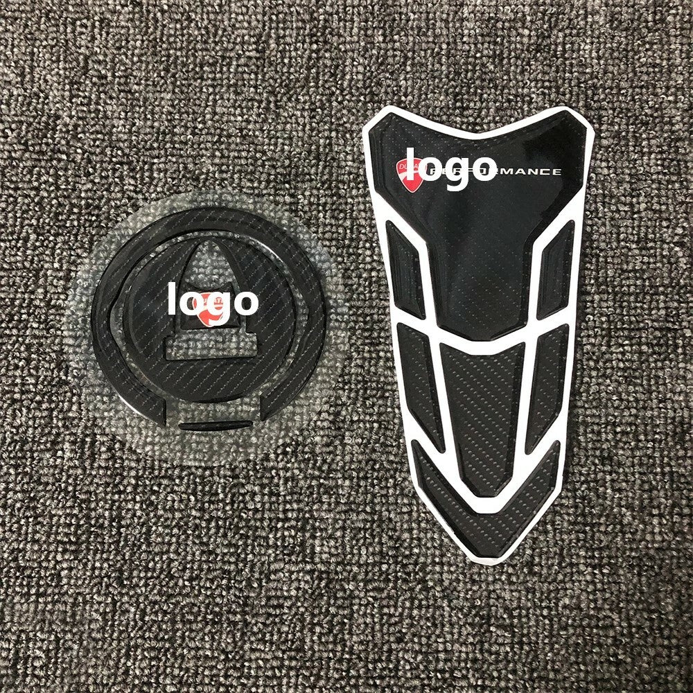 Fit for Ducati PANIGALE V2 V4 959 Racing Sticker Gel Fuel Oil Tank Pad Fish Bone