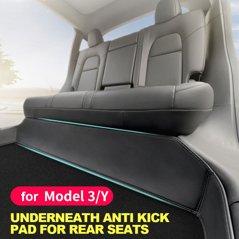 Rear for Seat Lower Protective Mat for Tesla Model 3 Y Full Surround Cushion Protect Q