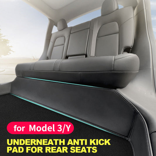 Rear for Seat Lower Protective Mat for Tesla Model 3 Y Full Surround Cushion Protect Q