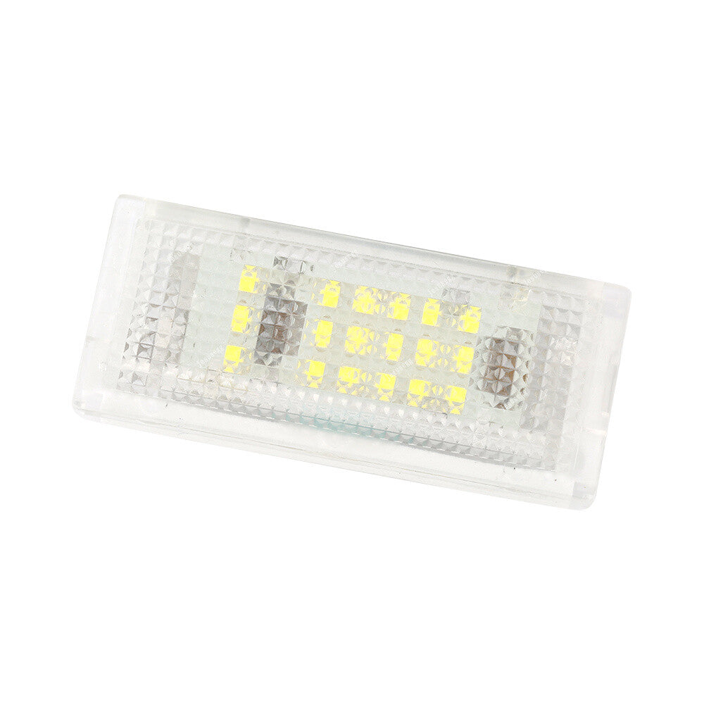 2Pcs LED License Plate Light White for BMW 3er E46 4D 1998 1999 2000 2001 02 03 Q