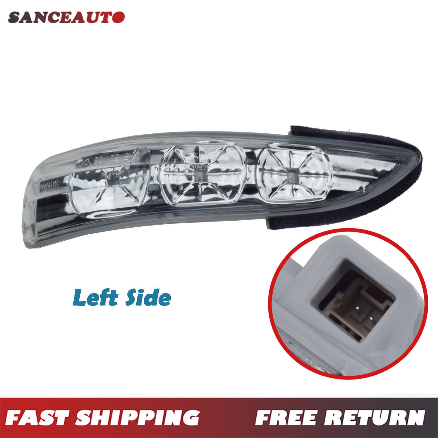 Left-side mirror repeater indicator light applicable to 08-16 for Hyundai for Genesis Coupe 876142M000- n