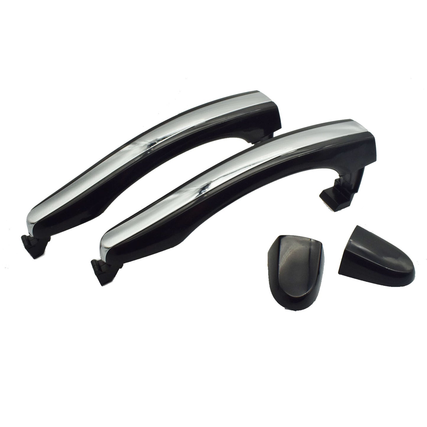 2-piece set of exterior door handles, left rear, for Hyundai Azera 2006-2011. n