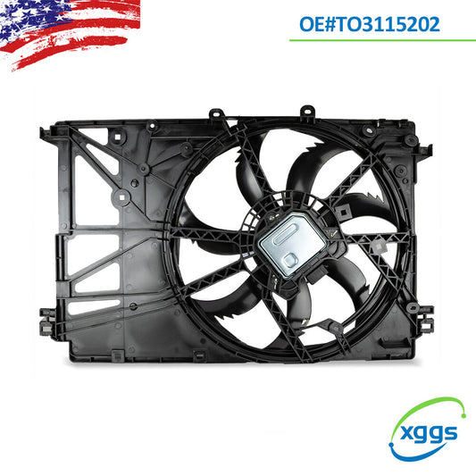 Brand new 1-piece engine cooling fan assembly for Toyota RAV4 2019-2021. 16363-31490 Q