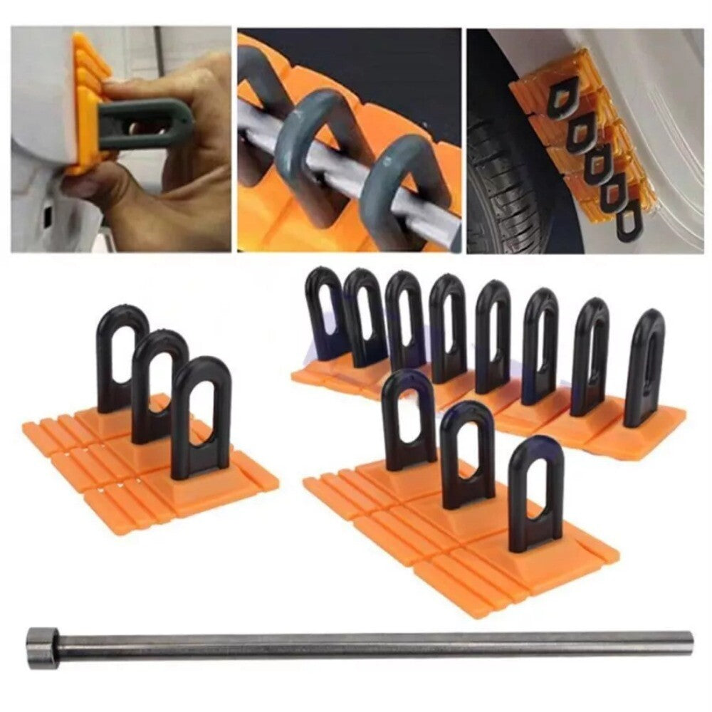 Car Paintless Dent Removal Tool Auto Body Repair Set Puller Glue Tabs Combo Kit. n