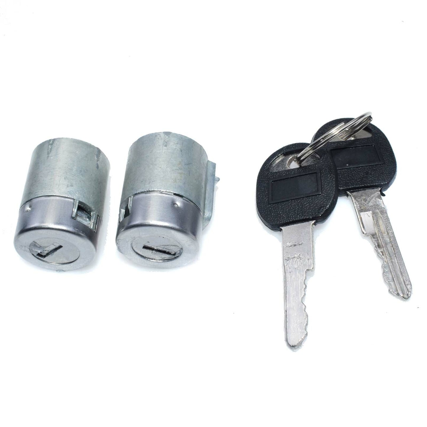 Door lock cylinder set with 2 keys for for Cadillac for GMC C3500HD for C2500- v