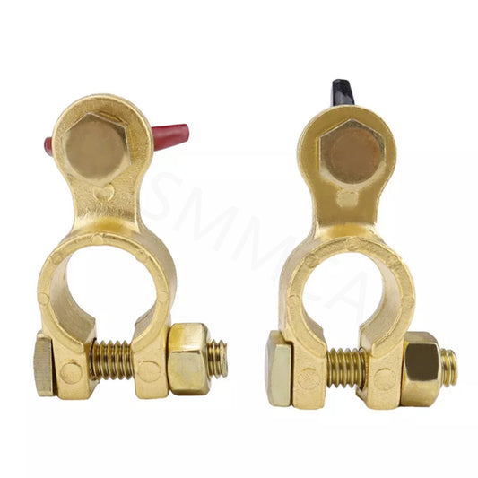 Battery Terminal Connector Top Post End Clamps Set Accessories For Car Marine