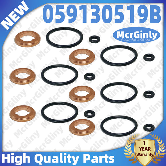  Injector nozzle sealing gaskets suitable for Audi A5 A6 A7 for A8 Q5 Q7 and Touareg 059130519B- n
