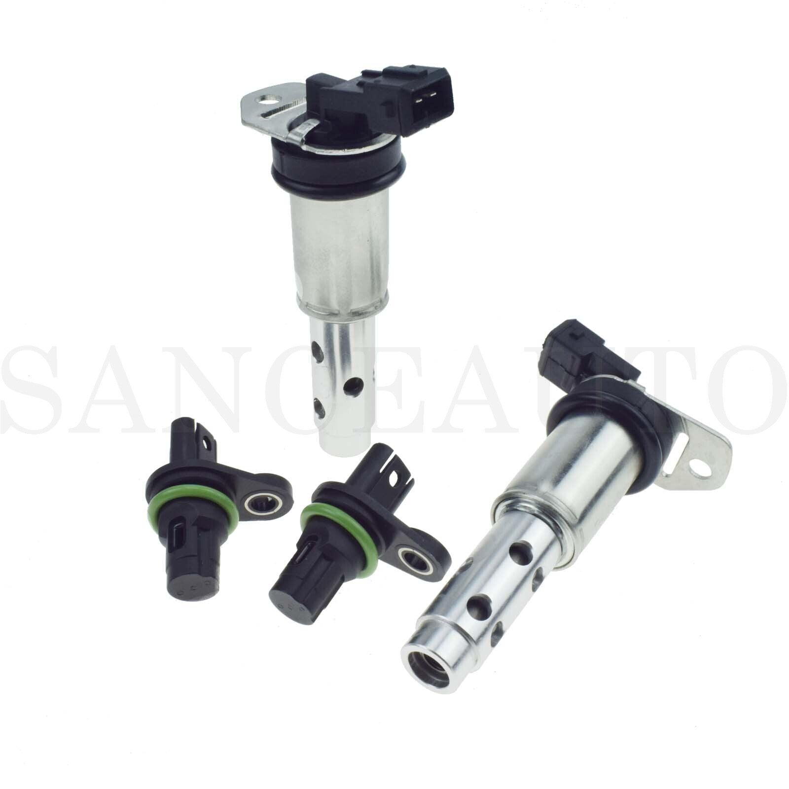 Camshaft position sensor and variable valve timing solenoid valve (4 pieces) suitable for N51 N52- n
