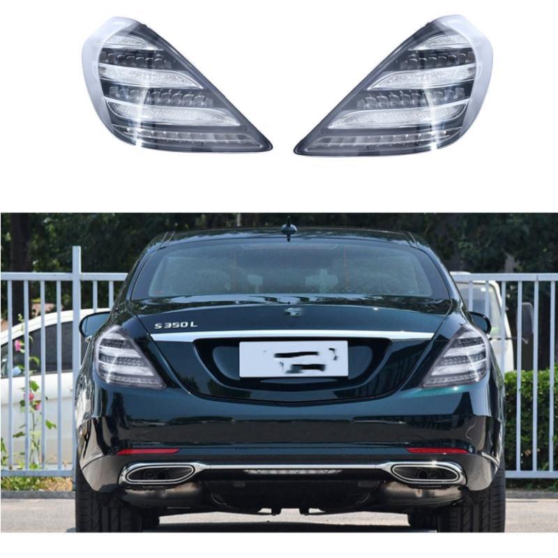 LED taillights and dynamic brake lights are suitable for Mercedes-Benz S-Class W222 (2014-2020).