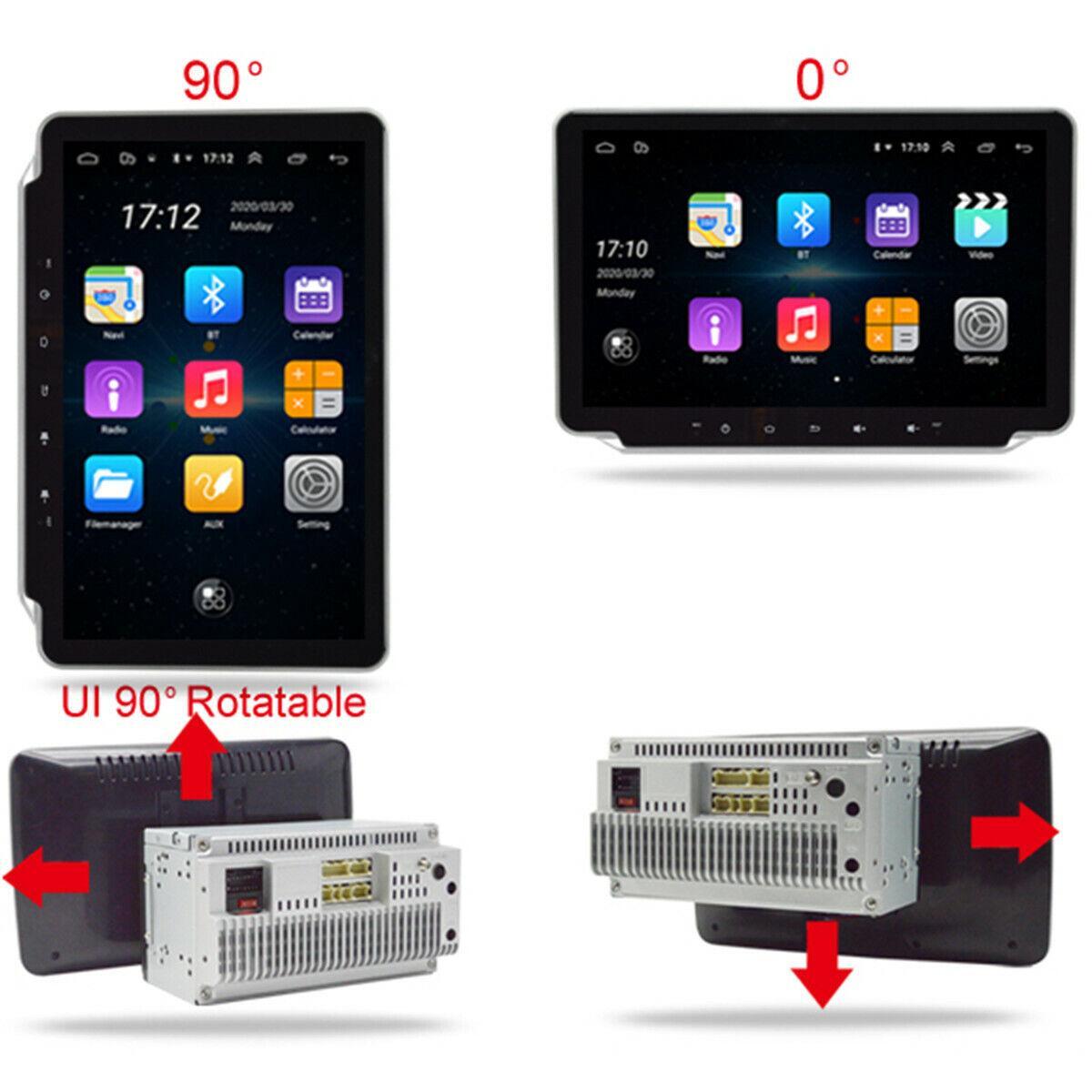 Car Wi-Fi, 4G GPS, Radio, MP5 Player, Android 9.12, DIN 10.1 Touchscreen n
