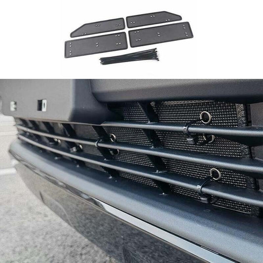 for Toyota for Corolla Cross 2022-23 Front Bumper Anti-Insect Net Grille Black Steel