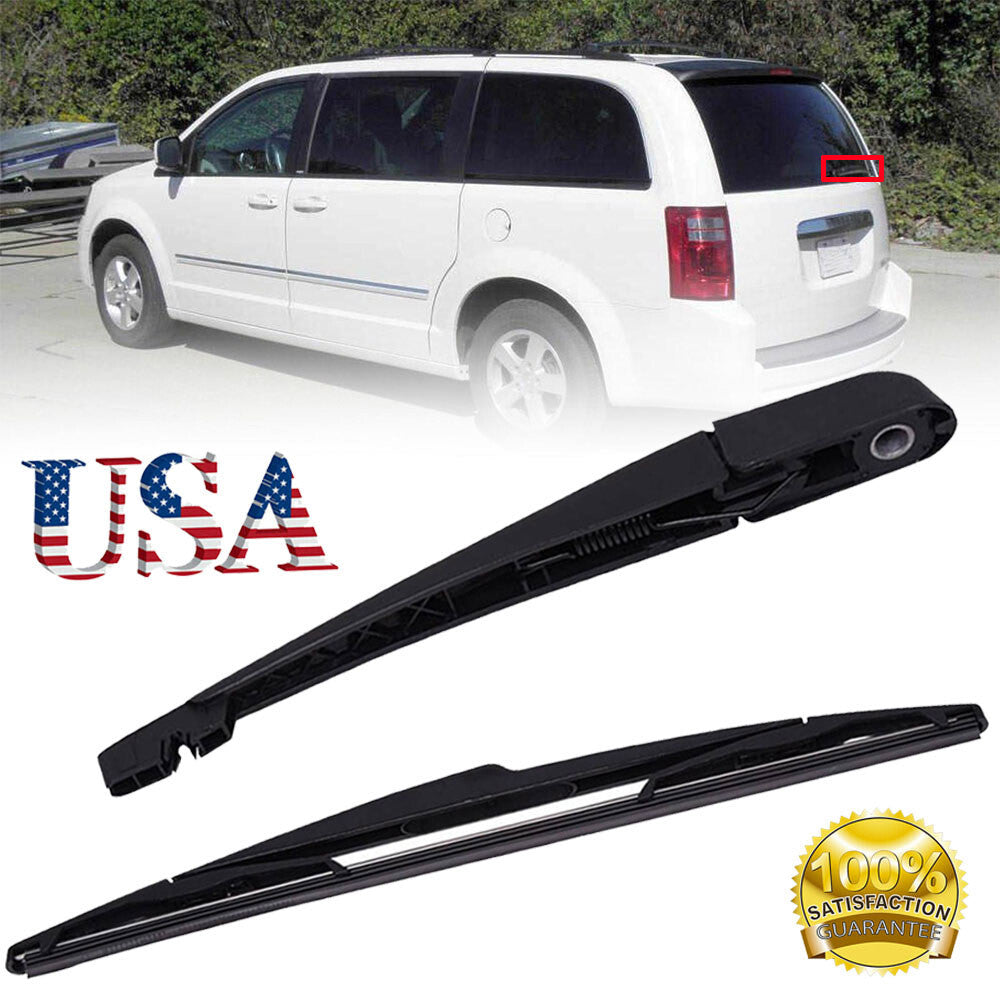 for Dodge for Chrysler Caravan Grand Town & 2008-2010 Country Rear Wiper Arm & Blade Q