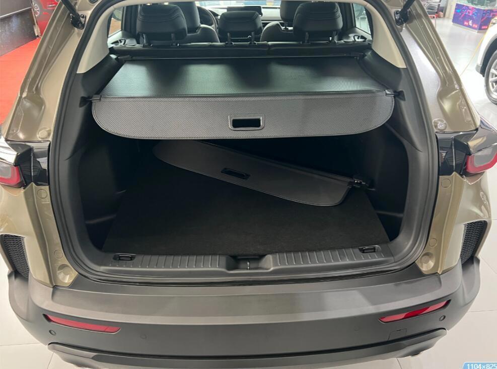 Black Canvas Car Rear Trunk Cargo Luggage Shade Cover For 2023-2024 for Mazda CX-50 n