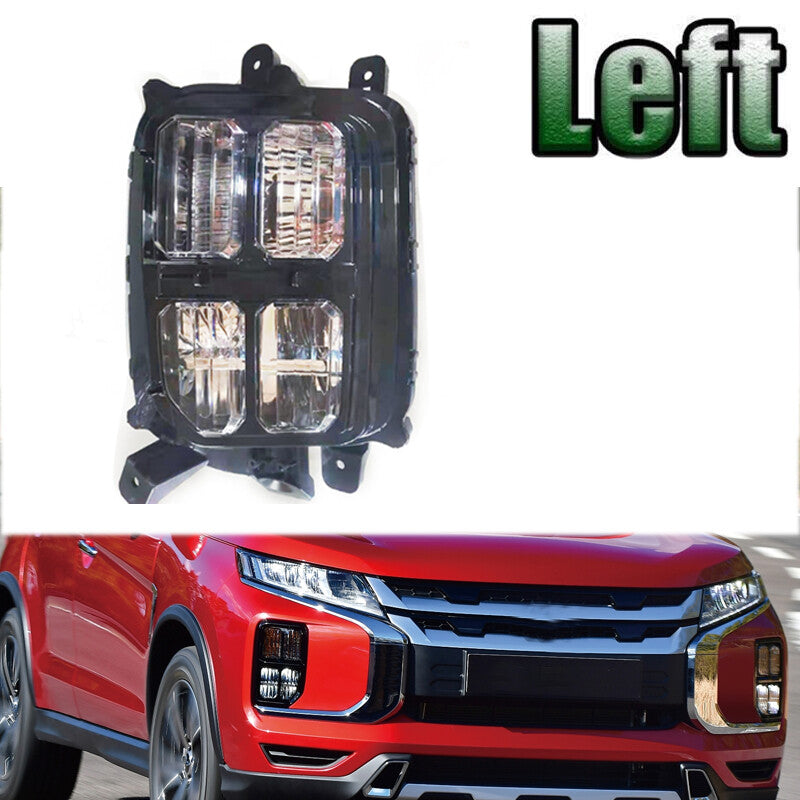 Left Daytime running lights LED front fog lamp For ASX 2020 2021 v