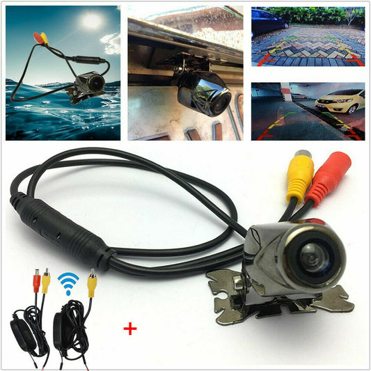 2.4G Wireless HD Car Auto Parking Reverse Rear View Backup Camera Night Vision Q