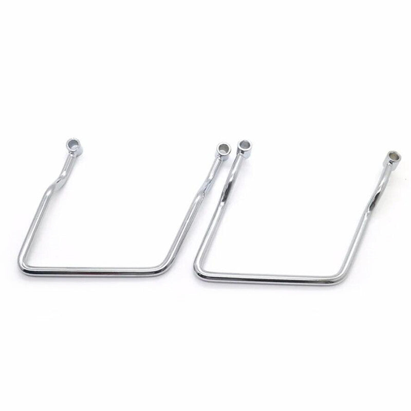 Chrome Saddle Bag Support Bars Mount Bracket for Honda VTX1300 VTX1800 CF 02-09 Q
