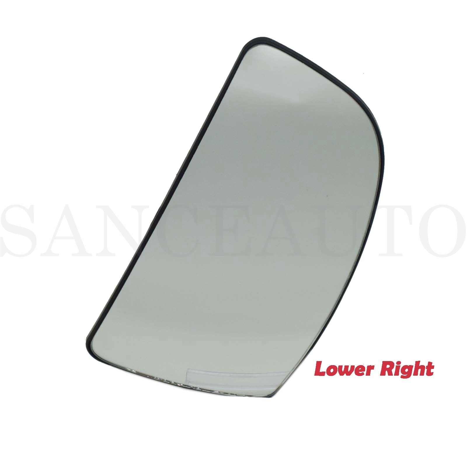The lower right tow mirror glass is compatible with Transit 150, 250, 350, and 15-22 models (BK3Z17K707A-). n