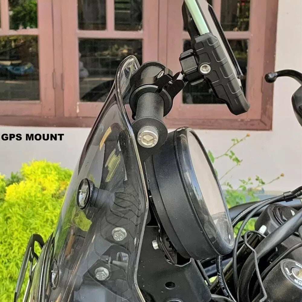 GPS Mount Kit Mobile Phone Holder Stand For New Himalayan 450/452
