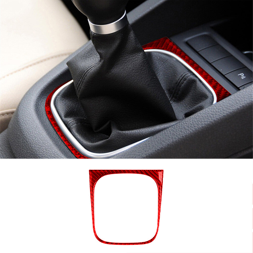 2P Console Electronic Handbrake Decal Sticker for Honda Accord 2018 - 2022, Red Aluminum - v