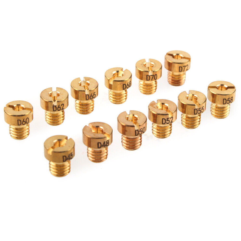5mm Carburetor Carb Main Jets Replacement for 45-72 Dellorto sha phbg 12pcs