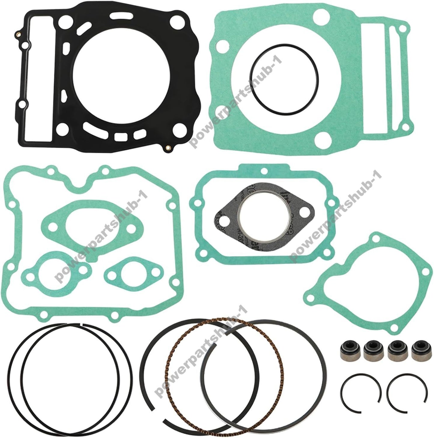 Cylinder Piston Gasket Top End Kit 3085371 for Sportsman Ranger 400 500 93-14