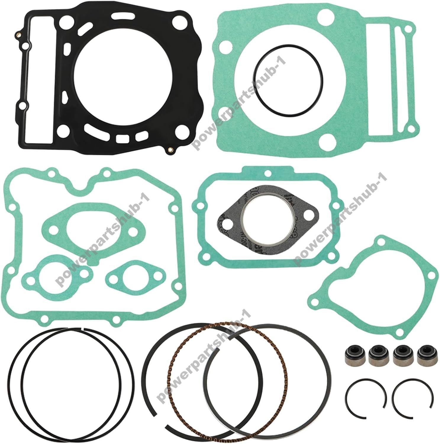 Cylinder Piston Gasket Top End Kit 3085371 for Sportsman Ranger 400 500 93-14