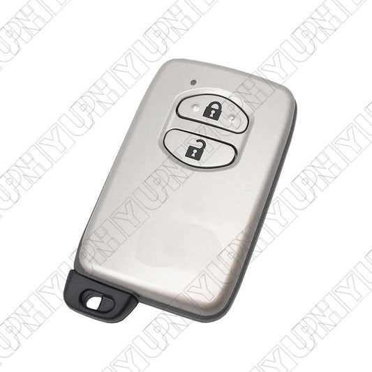 2Buttons for Smart Ignition Key Shell Housing for Toyota for Camry Highlander RAV4 Prius Q