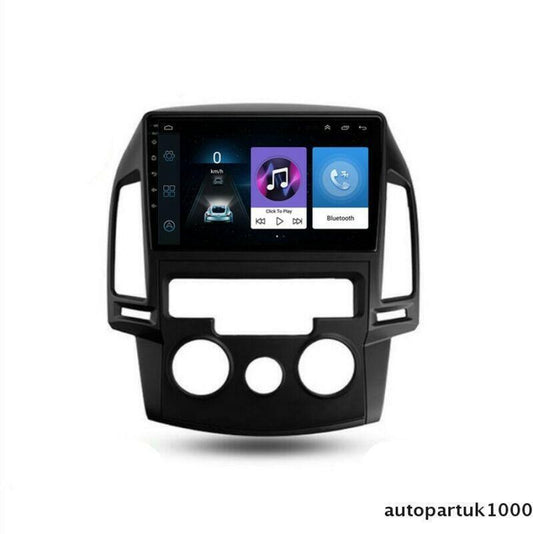 for Hyundai I30 Manual AC 2006-2011 Stereo Radio GPS NAVI 9in Android 10.1 16GB