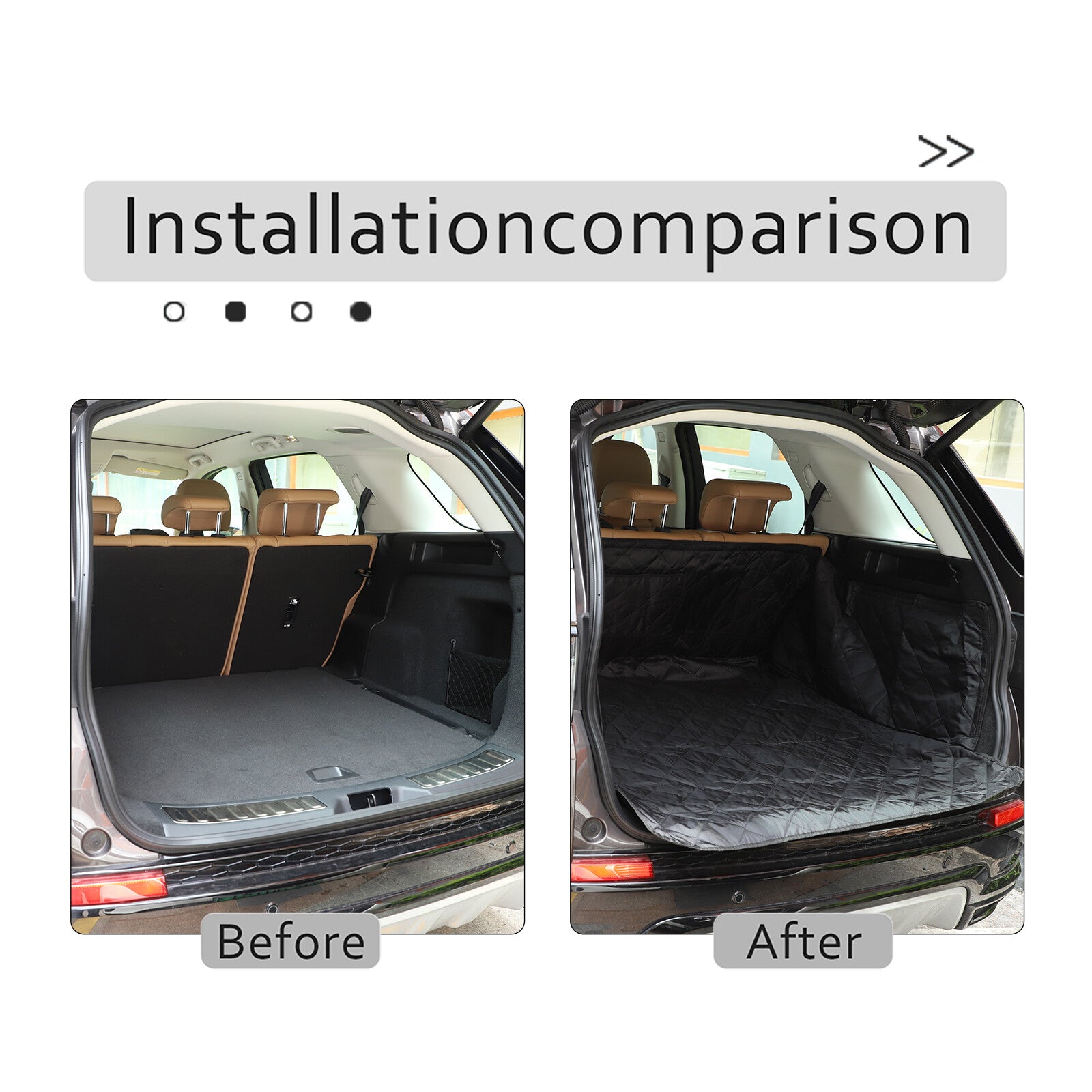 Trunk floor mat lining for cargo protection carpet suitable for Land Rover Discovery Sport 20+ n