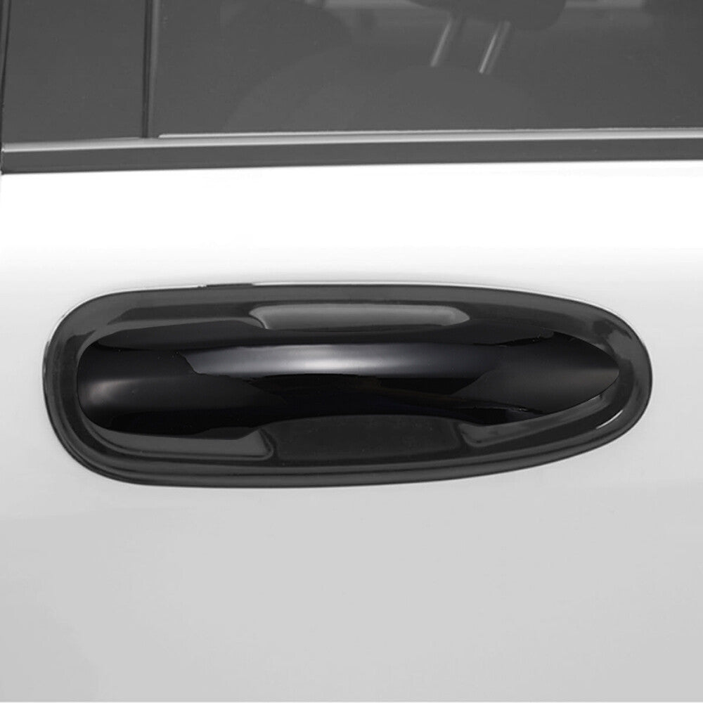 4x Glossy Black Car Door Handle Cover Protector for Toyota Camry18-23,22RAV4