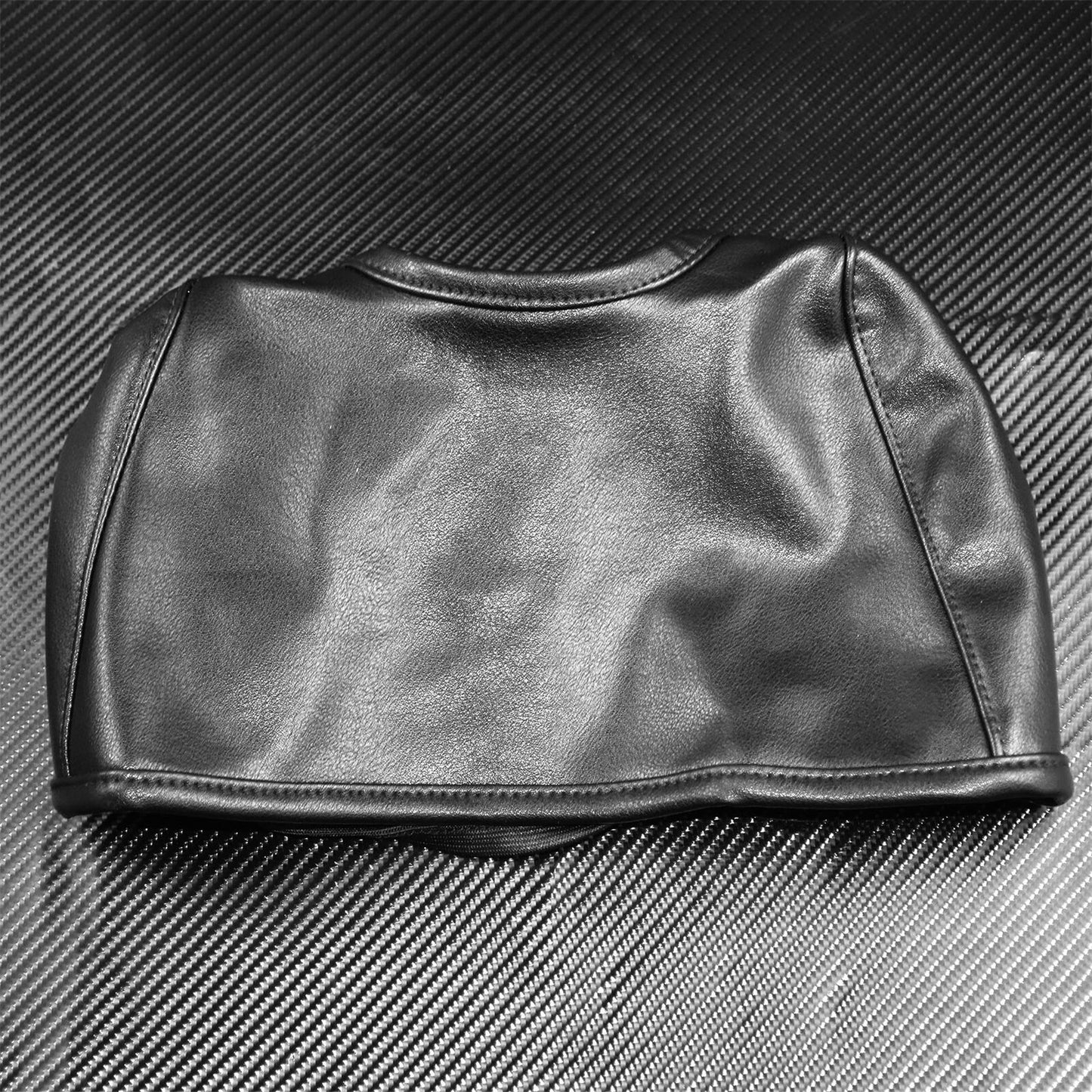 Gas Fuel Tank Bra Shield Protector Black Fit for Harley Dyna Fat Bob 2004-2017 Q