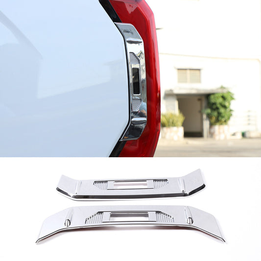 2 Carbon fiber rear taillight side light cover suitable for Tundra 2022-23- v