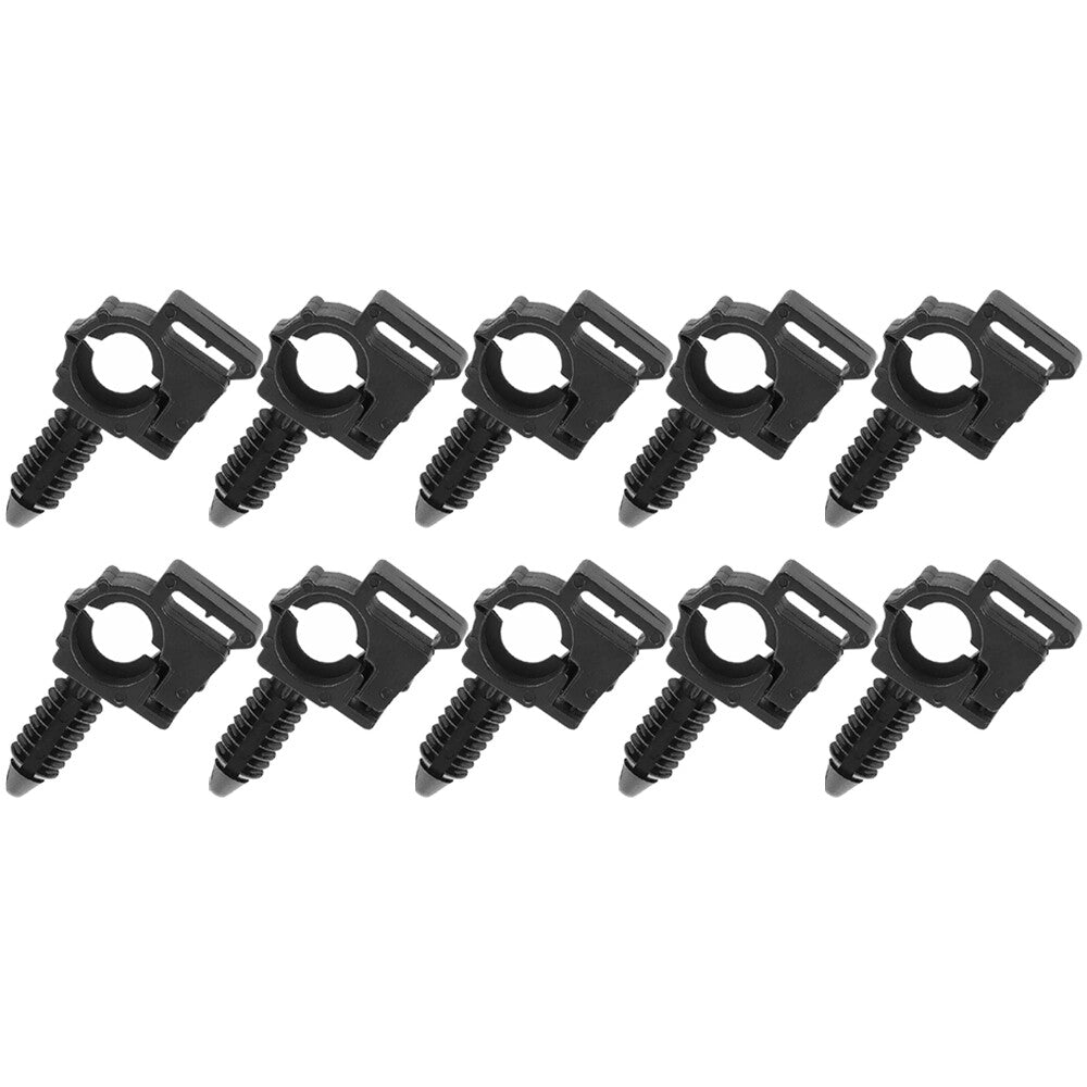 10Pcs For Camaro Colorado Silverado Wiring Harness Wire Loom Routing Clips Black