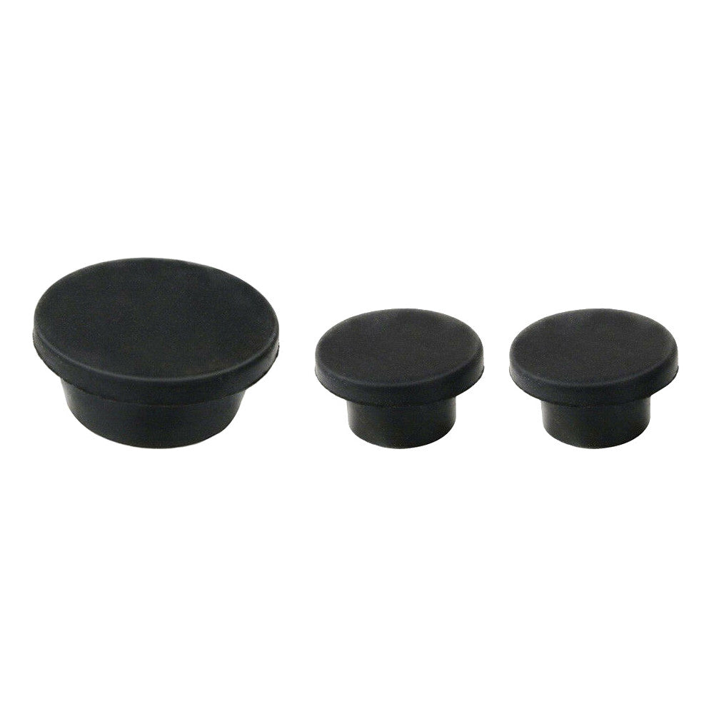 3Pcs Tailgate Plug Tramp Stamp Spare Tire Carrier Delete for Jeep JK for Wrangler