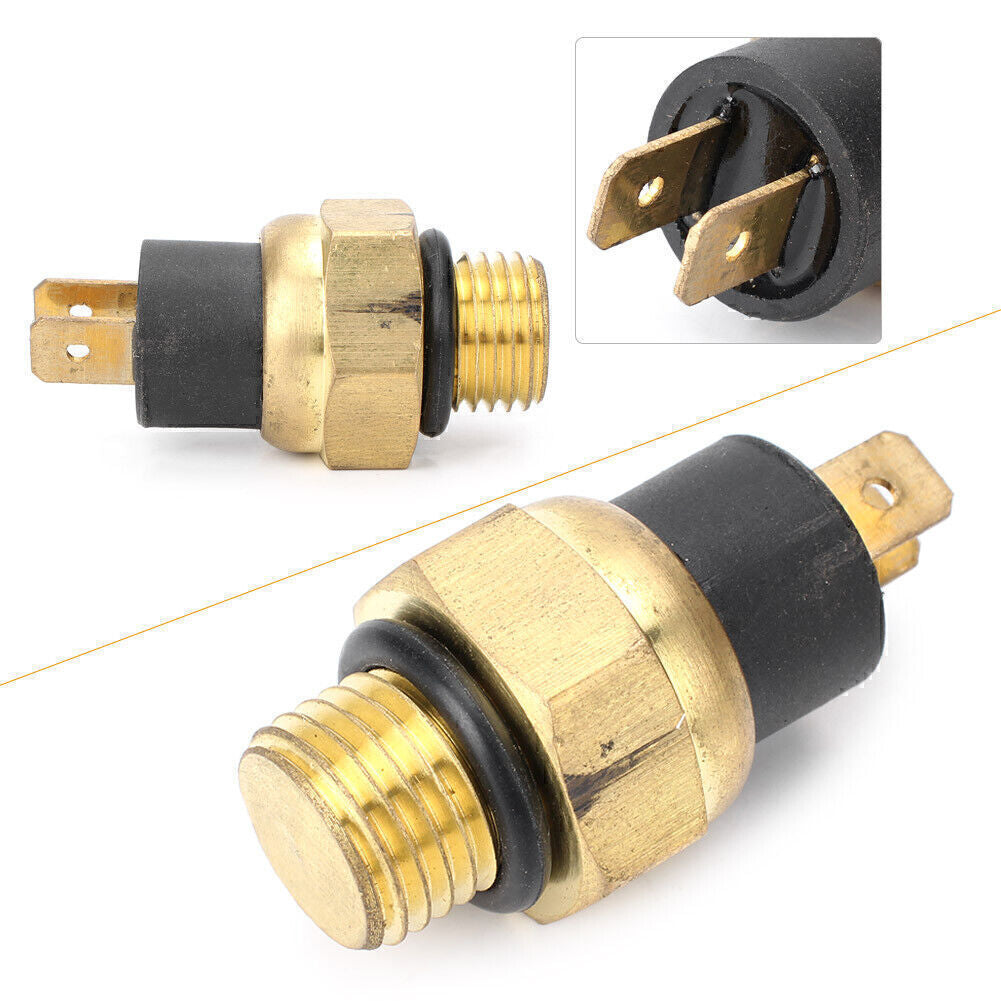 for Honda VF1100C VF500C VF700S Radiator Cooling Fan Switch Water Temp Sensor Q