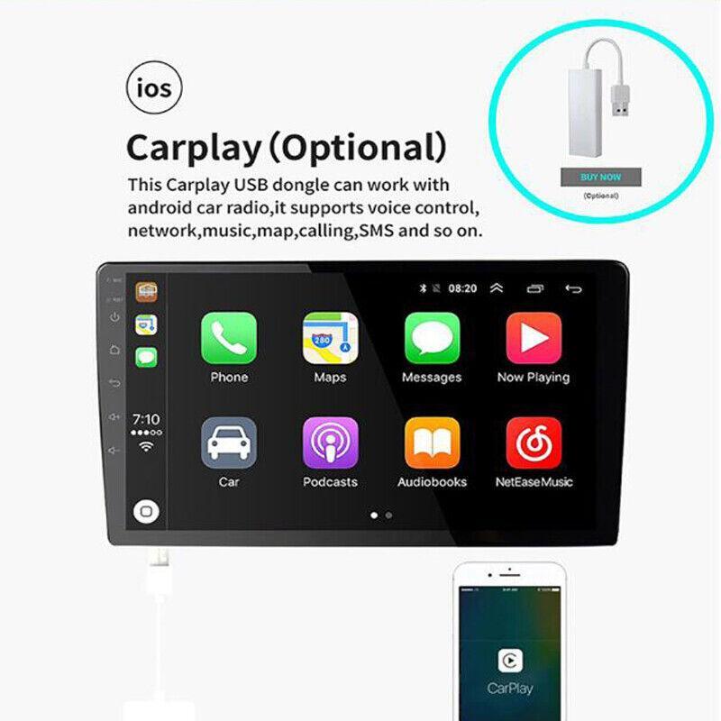 9-inch Dual 2-DIN Car Stereo FM Radio with Android 11.0 and GPS Multimedia Video Header Unit n