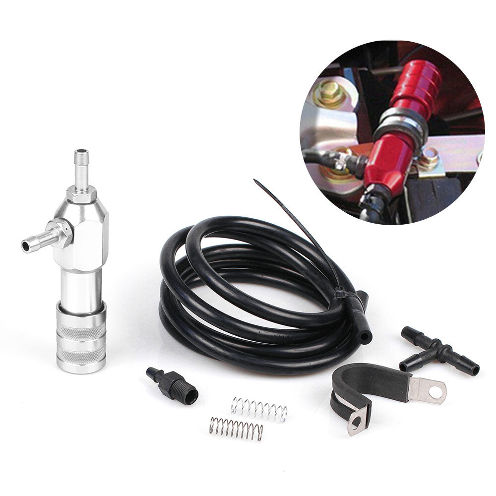 Silver Turbo for Charger Valve Manual Closed Loop Boost Controller Kit With Logo Q