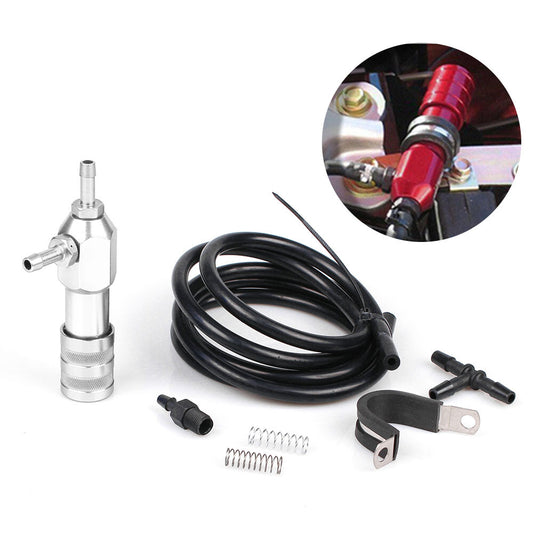 Silver Turbo for Charger Valve Manual Closed Loop Boost Controller Kit With Logo Q