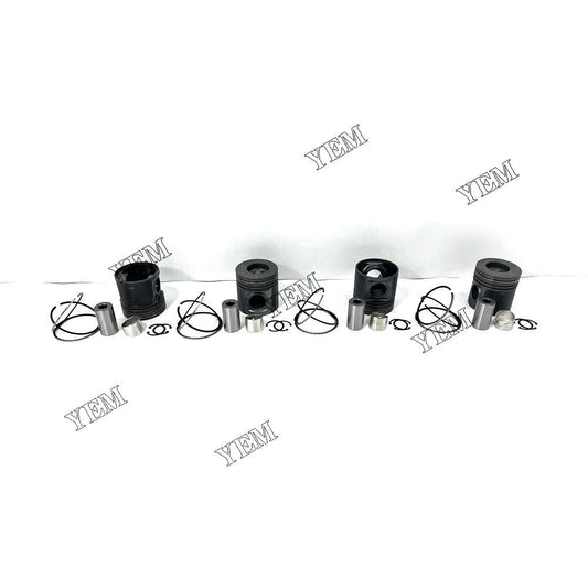 3054C Piston Kit With Ring Fit For Caterpillar Diesel Engine Spare Parts.