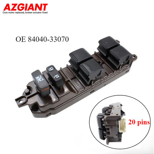 Applicable to 2010-14 for Toyota Alphard left front drive side power window switch 840-33070
