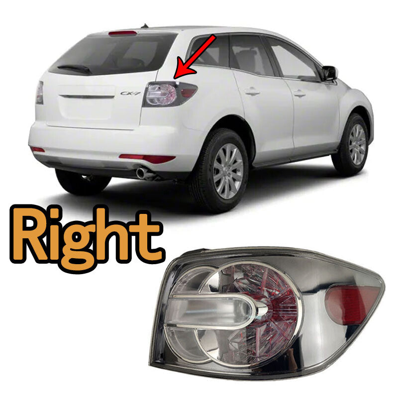 Tail Light Housing Rear Brake Lamp Right Rear for Mazda CX-7 CX7 2008 2009-2012